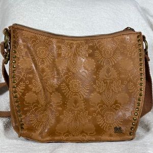 Sak natural leather crossbody handbag